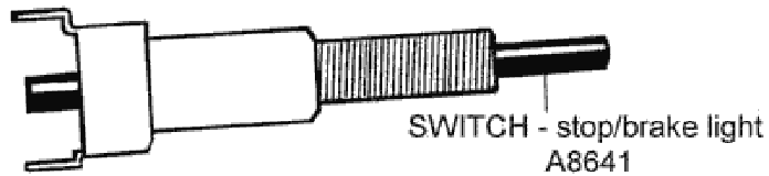 Switch - Stop/Brake Light Diagram Thumbnail