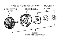 Rear Reflector Kit Diagram Thumbnail