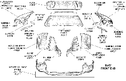Front Fenders Panels Diagram Thumbnail