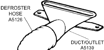 Defroster Hose Duct Diagram Thumbnail