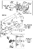 1958-61 Door Panel Assembly Diagram Thumbnail