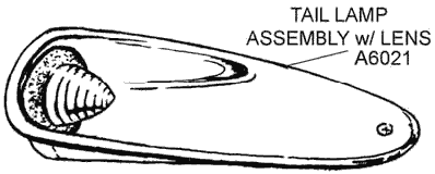 Tail Lamp Assembly with Lens Diagram Thumbnail