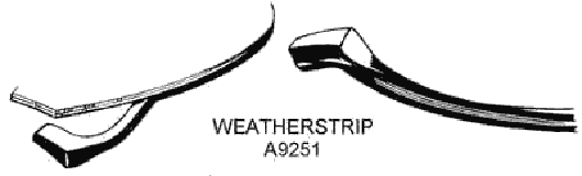 Weatherstrip Diagram Thumbnail