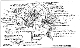 1958-62 Dash Harness Diagram Thumbnail