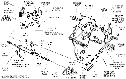1963-67 Clutch System Diagram Thumbnail