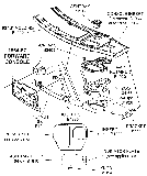1964-67 Forward Console Diagram Thumbnail
