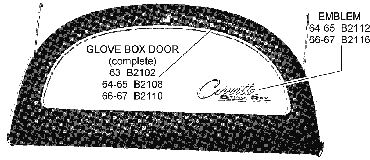 Glove Box Door Diagram Thumbnail