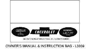 Owner's Manual and Instruction Bag Diagram Thumbnail