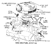1965 396 Fuel System Diagram Thumbnail