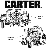 Carter AFB and WCFB Carburetors Diagram Thumbnail