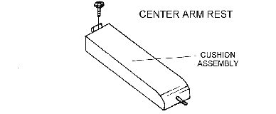 Center Arm Rest Diagram Thumbnail
