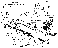 1963-68 Steering Damper Diagram Thumbnail