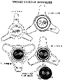 1963-67 Hubcap Spinners Diagram Thumbnail