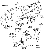 1968-77 Internal Door Components Diagram Thumbnail