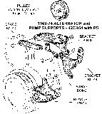 1968-74 Alternator and Pump Supports Diagram Thumbnail
