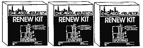 Carb Renewal Kits Diagram Thumbnail