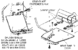 Splash Shield and Heat Shield Diagram Thumbnail