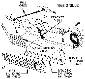 1969 Grille Diagram Thumbnail