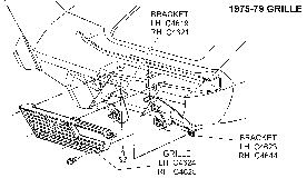 1975-79 Grille Diagram Thumbnail