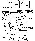 1968-76 Hood Assembly Diagram Thumbnail