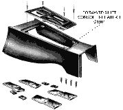 Forward Shift Console Repair Kit Diagram Thumbnail