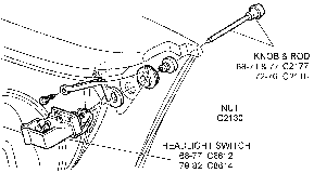 Headlight Switch and Related Diagram Thumbnail