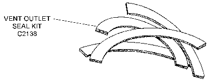 Vent Outlet Seal Kit Diagram Thumbnail