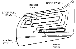 Door Panels and Trim Diagram Thumbnail