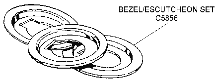 Bezel / Escutcheon Set Diagram Thumbnail