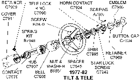 1977-82 Tilt and Tele Diagram Thumbnail