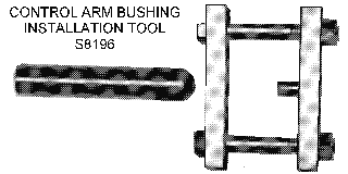 Control Arm Bushing Installation Tool Diagram Thumbnail