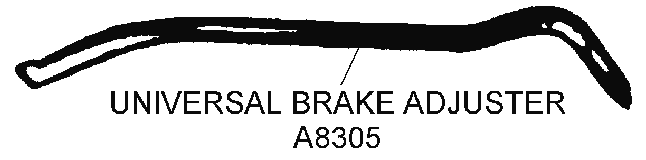 Universal Brake Adjuster Diagram Thumbnail