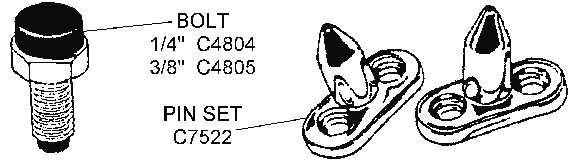 Bolt and Pin Set Diagram Thumbnail