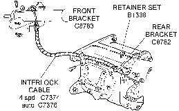 Interlock Cable and Related Brackets Diagram Thumbnail